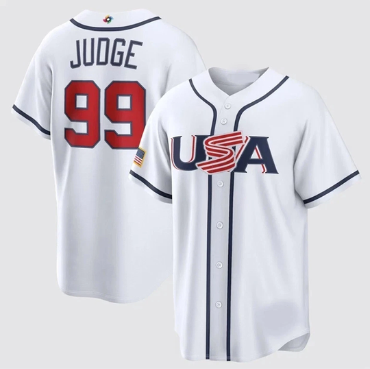 Discover Aaron Judge #99 USA Team 2026 World Baseball Classic TShirt