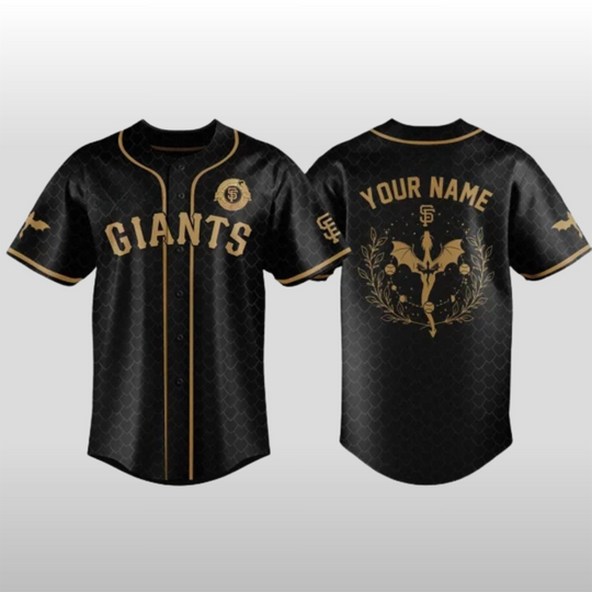 Personalized 2026 San Francisco Giants Fourth Wing Night Baseball Jersey