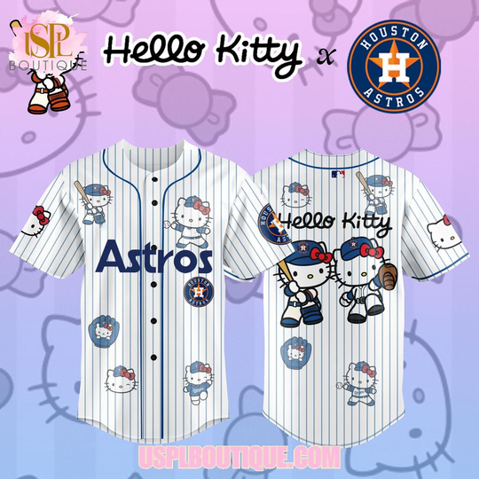 Houston Astros x Hello Kitty Classic Design 2026 Jersey