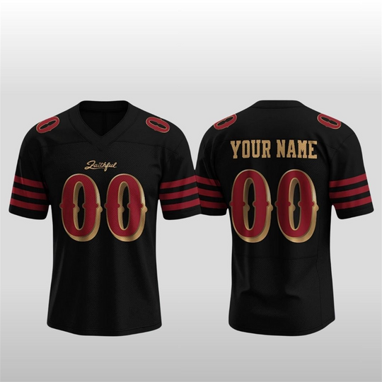 Discover Personalized SF 49ers Rivalries Faithful Jersey