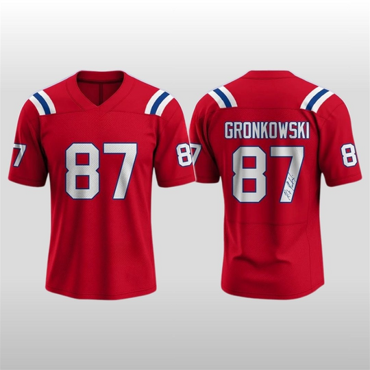 Rob Gronkowski Thank You Football Jersey