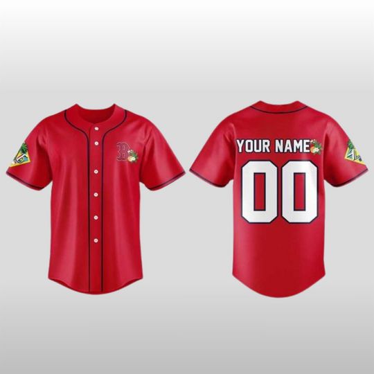 Personalized Boston Red Sox Spring Training Camp 2026 Baseball Jersey