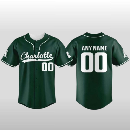 Personalized Charlotte 49ers Baseball 2026 Baseball Jersey
