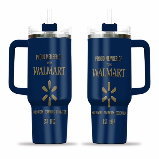 Walmart Team Limited Edition 40oz Tumbler With Handle