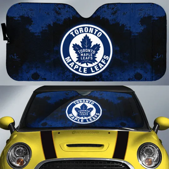 Discover Toronto Maple Leafs Car Sun Shade, Car Accessories