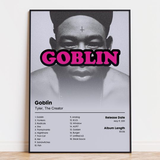 Discover Tyler, The Creator - Goblin - Album Poster Print