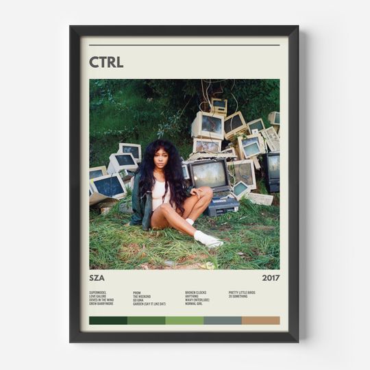 SZA - Ctrl - Album Poster