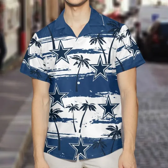 Discover Dallas Football Team Cowboyss Summer Hawaiian Shirt 136, Unisex Adults, Size S-5
