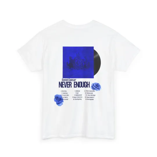 Discover Daniel Caesar Never Enough Album Cover Tee, R&B Music Fan Gift