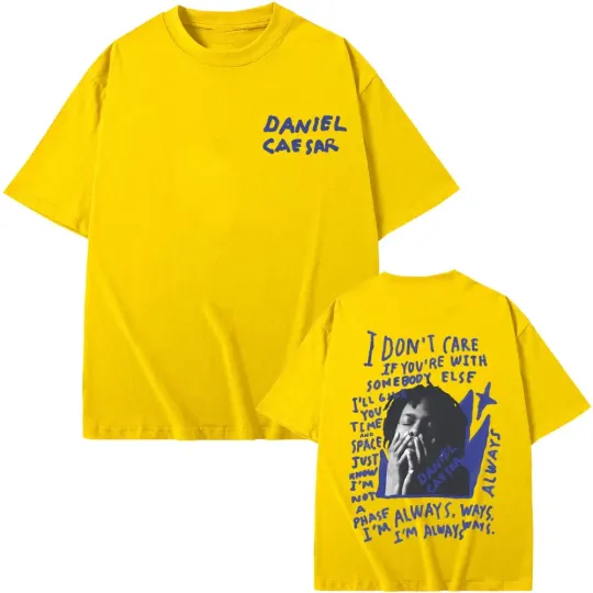 Discover Daniel Caesar Never Enough Double Sided T-Shirt