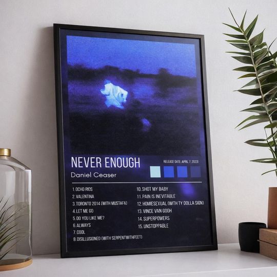 Discover Daniel Caesar Never Enough Album Poster