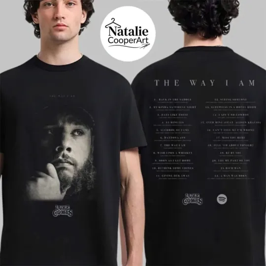 Discover Lukee Comb Tour Shirt 2026, Country Concert Tee, Western Music Inspired T-shirt