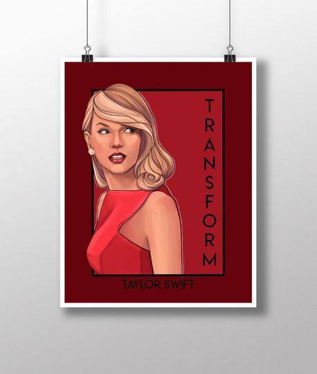 Discover Pop Culture Posters - Transform - She Series Art Print Medium