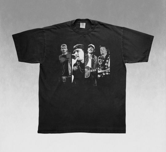 Discover Wallen Western Vintage T-Shirt, Retro Western Country Music Tees