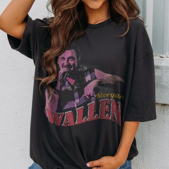 Discover Wallen Western T Shirt  Country Music Fan Tee, Unisex Country Singer Shirt