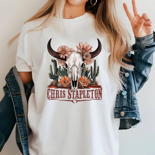 Discover Chris Stapleton Graphic Comfort Color T Shirt | Western Country Style
