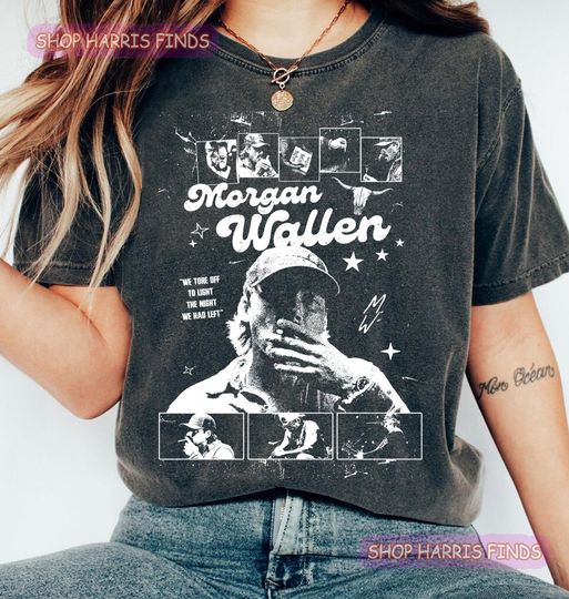 Discover Wallen Western Tour Tee, Country Music Fan Gift