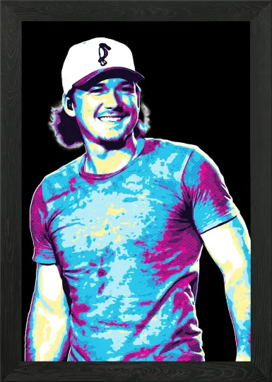 Wallen Western Pop Art Portrait Vertical Poster