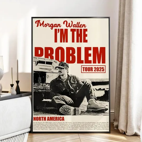 Wallen Western Tour 2025 Poster: High-Definition Film Art PrintCollectibles