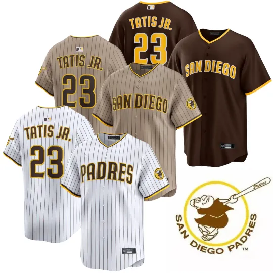 Discover Men's/Youth Padress #23 FRD Tatis Jr. Limited Player Jersey