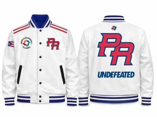 Discover 2026 World Baseball Classic USA Team All Over Baseball Jacket