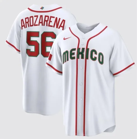 Mexico Baseball Randy Arozarena White 2026 World Baseball Classic