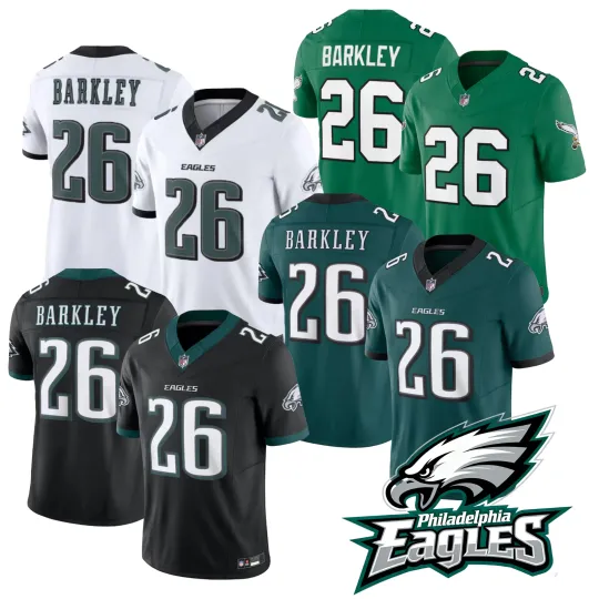 Discover Eagless Men's/Youth #26 Saquon Barkley Limited Jersey