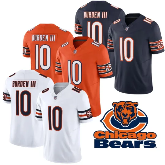 Discover Luther Burden #10 Men's Bearss Limited Player Jersey