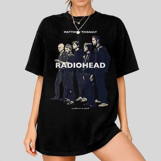 Radiohead Band T-Shirts, Album Tees, Rock T-Shirts for Men and Women