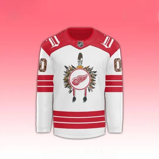 Discover Personalized Detroit Red Wingss 2026 White Hockey Shirt - Size S to 5XL