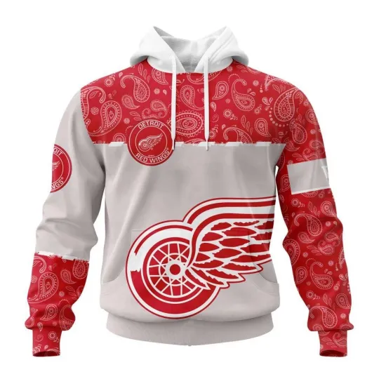 Discover Personalized Detroit Red Wingss 2026 Hoodie Pullover Shirt - S to 5XL