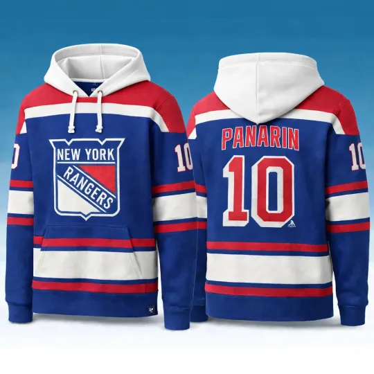Discover Personalized New York Rangerss 100th Anniversary Hoodie Pullover Shirt - S to 5XL