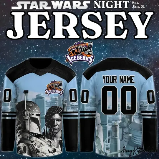 Discover Ice Bears Star Wars New Personalized Hockey Jersey