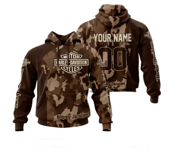 Discover Personalized Harley Racing Davidson 3D Hoodie , Unisex Adults S-5XL