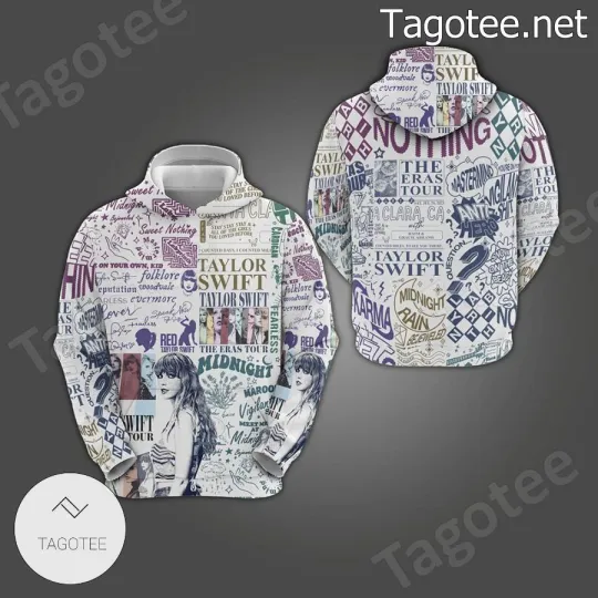 Discover Tay.lor Swift Music Patten Hoodie All Over Print 3D Shirt For Fan S-5XL SE1480