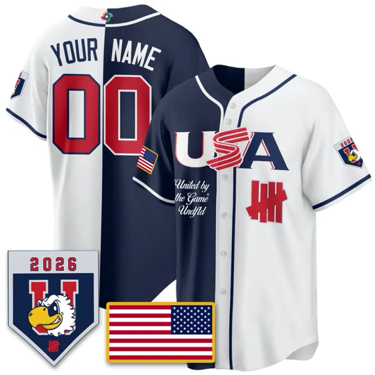 Discover Personalized 2026 World Baseball Classic USA Team Baseball Classic - Full Size
