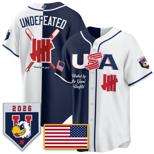 Discover 2026 World Baseball Classic USA Team Undefeated Baseball Classic