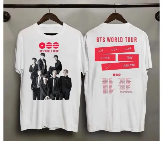 Discover BTS World Tour T-Shirt  Bangtan Comeback 2026 T-Shirt