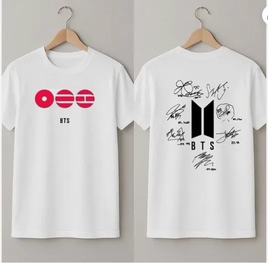 Discover BTS Concert World Tour 2026 T-Shirt - Unisex Fan Shirt - Music Graphic Tee