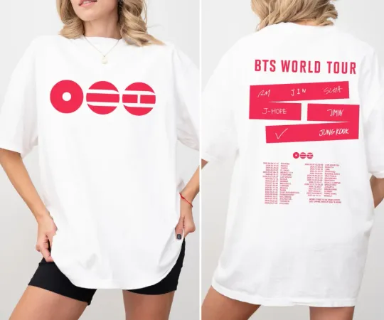 Discover BTS World Tour 2026 Shirt Bangtan Comeback ARMY Fan Tee
