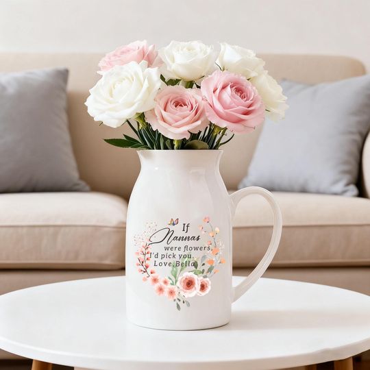Discover Nana Gifts, Mama's Flower Vase, If Nanas were flower I'd pick you,Birthday Gifts, Gifts for Mama/Grandma/Nanny/Nana,Christmas Gifts for Nana