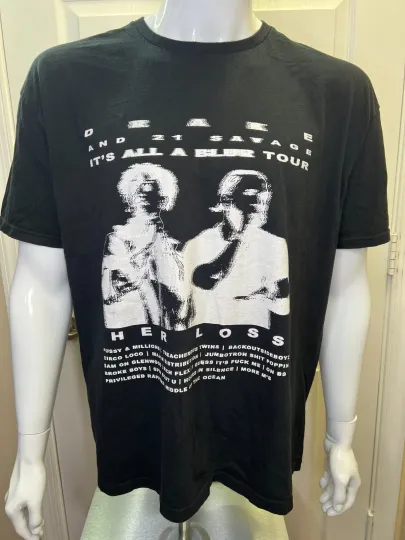 Discover Drake and 21 Savage It's All A Blur Tour T-Shirt