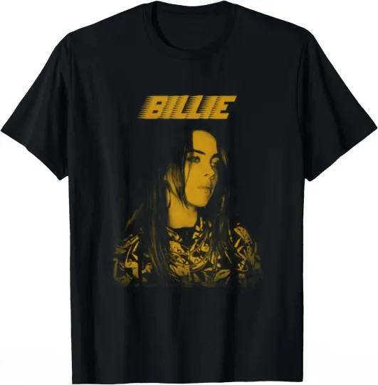 Discover Billie Eilish Music Tour Reprint T-Shirt Concert Fan Merch Gift for Fans