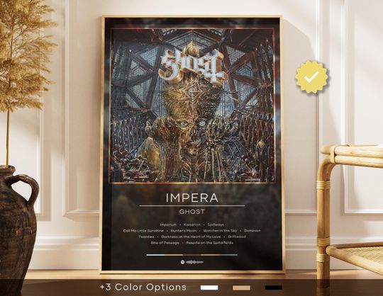 Discover Ghost Poster | Impera Poster | Album Poster Prints | Wall Decor Posters | Album Cover | Metal Music Poster