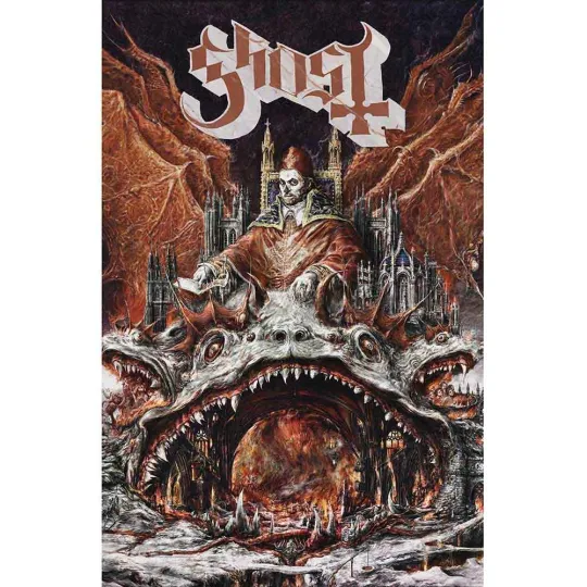 Discover Ghost Poster Prequelle Band Logo new Official 70cm x 106cm Textile Size One size