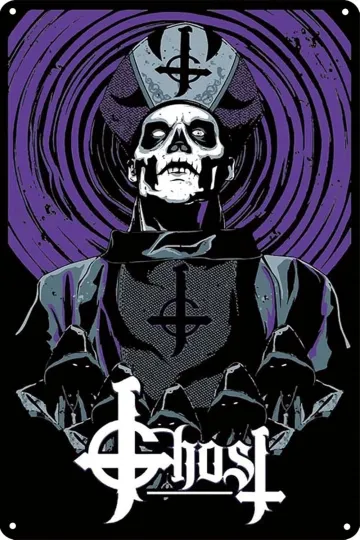 Discover Ghost B.C. Band Poster Retro Metal Tin Sign Vintage Aluminum Sign - Swedish Rock