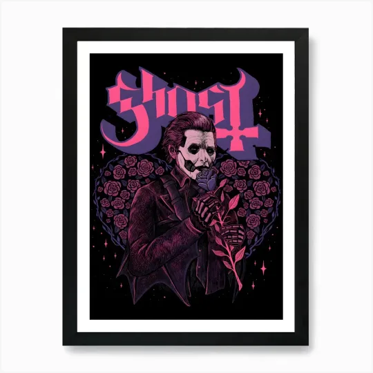 Ghost Band Poster Art Print Wall Art Poster Print Picture