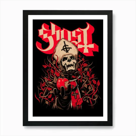 Ghost Band Poster Art Print Wall Art Poster Print Picture