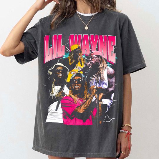 Comfort Colors Lil Wayne face shirt Lil WAYNE Tour 2025 North America Tour Lil Wayne shirt T-Shirt