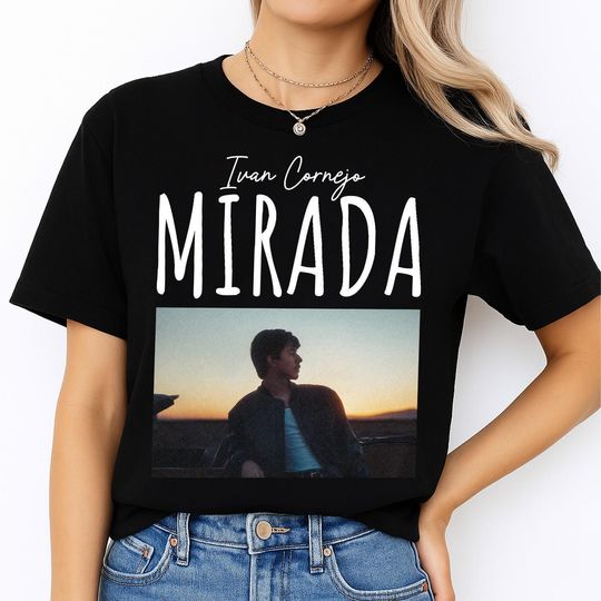 Discover Ivan Cornejo Mirada Tour T-Shirt - 2025 Concert Design